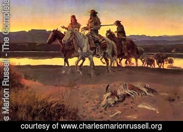 Charles Marion Russell - Carson's Men