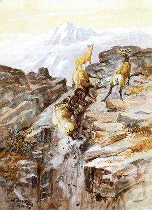 Charles Marion Russell - Big Horn Sheep