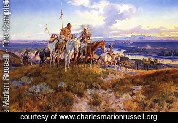 Charles Marion Russell - Wagons