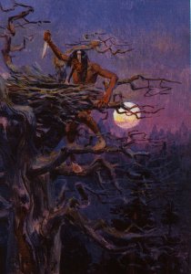 Illustration from 'Indian Old Man Stories