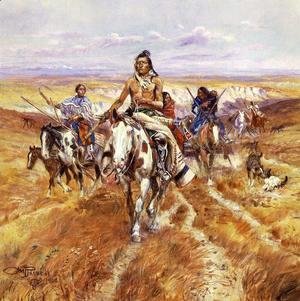 Charles Marion Russell - When the Plains Were His