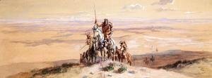 Charles Marion Russell - Indians on Plains