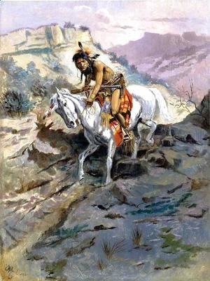 Charles Marion Russell - The Alert