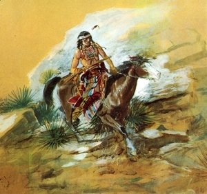 Charles Marion Russell - The Crow Scout