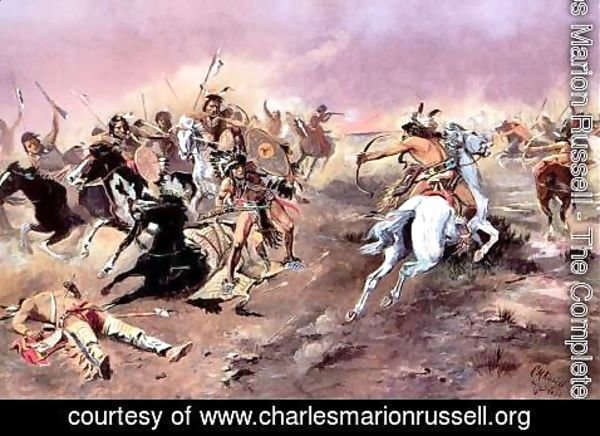 Charles Marion Russell - For Supremacy