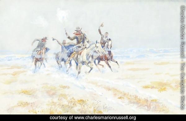 Cowboys on the Plains