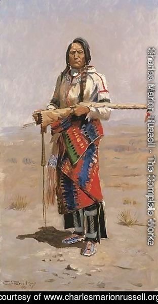 Charles Marion Russell - Indian Buck
